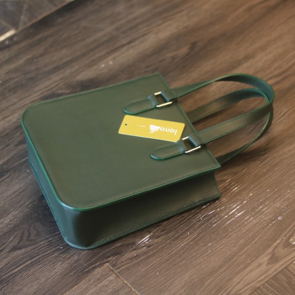 Túi da nữ handmade khâu tay thủ công Lano TDH026 hông túi