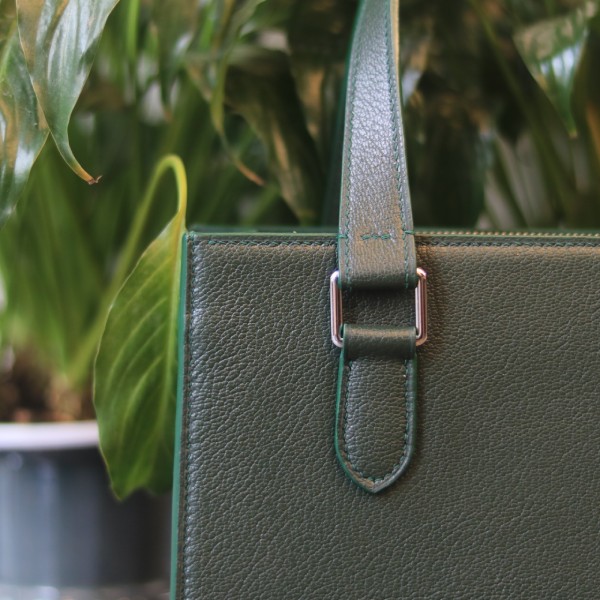 Túi da nữ handmade khâu tay thủ công Lano TDH026 quai xách 1