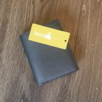 Ví da trơn basic handmade khâu tay thủ công lano VDNTK039 từ trên xuống