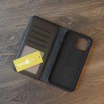 Bao da iPhone 12 Pro Max khâu tay thủ công Lano BDH03 nội thất