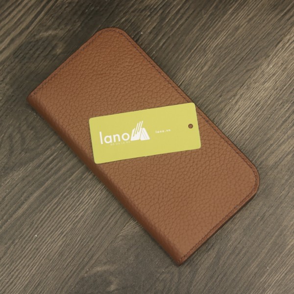Bao da iPhone 14 promax handmade khâu tay Lano BDH04