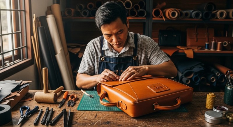 Chế tác đồ da theo yêu cầu Lano Bespoke Leather