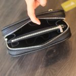 Clutch nam da bê togo Dupuy Pháp khâu tay nhỏ gọn tiện lợi Lano CLTK045 nội thất