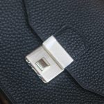 Clutch nam da bê togo Pháp khoá số Amiet khâu tay thủ công Lano CLTK040 khoá số Amiet