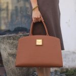 Túi tote work da bê togo Dupuy Pháp handmade khâu tay thủ công Lano TDH030 xách tay sang trọng
