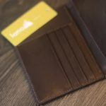 Ví da đựng hộ chiếu handmade khâu tay thủ công Lano VDP03 ngăn thẻ