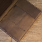 Ví da đựng hộ chiếu handmade khâu tay thủ công Lano VDP03 ngăn ví
