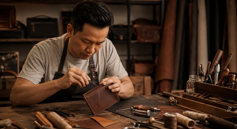 Cách nhận biết đồ da handmade chất lượng