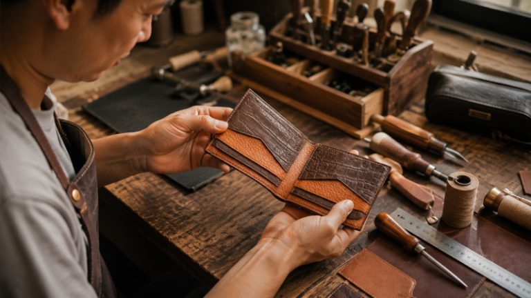 Kiểm tra chất lượng đồ da handmade
